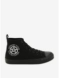 Support Your Local Coven Hi-Top Sneakers, WHITE, alternate