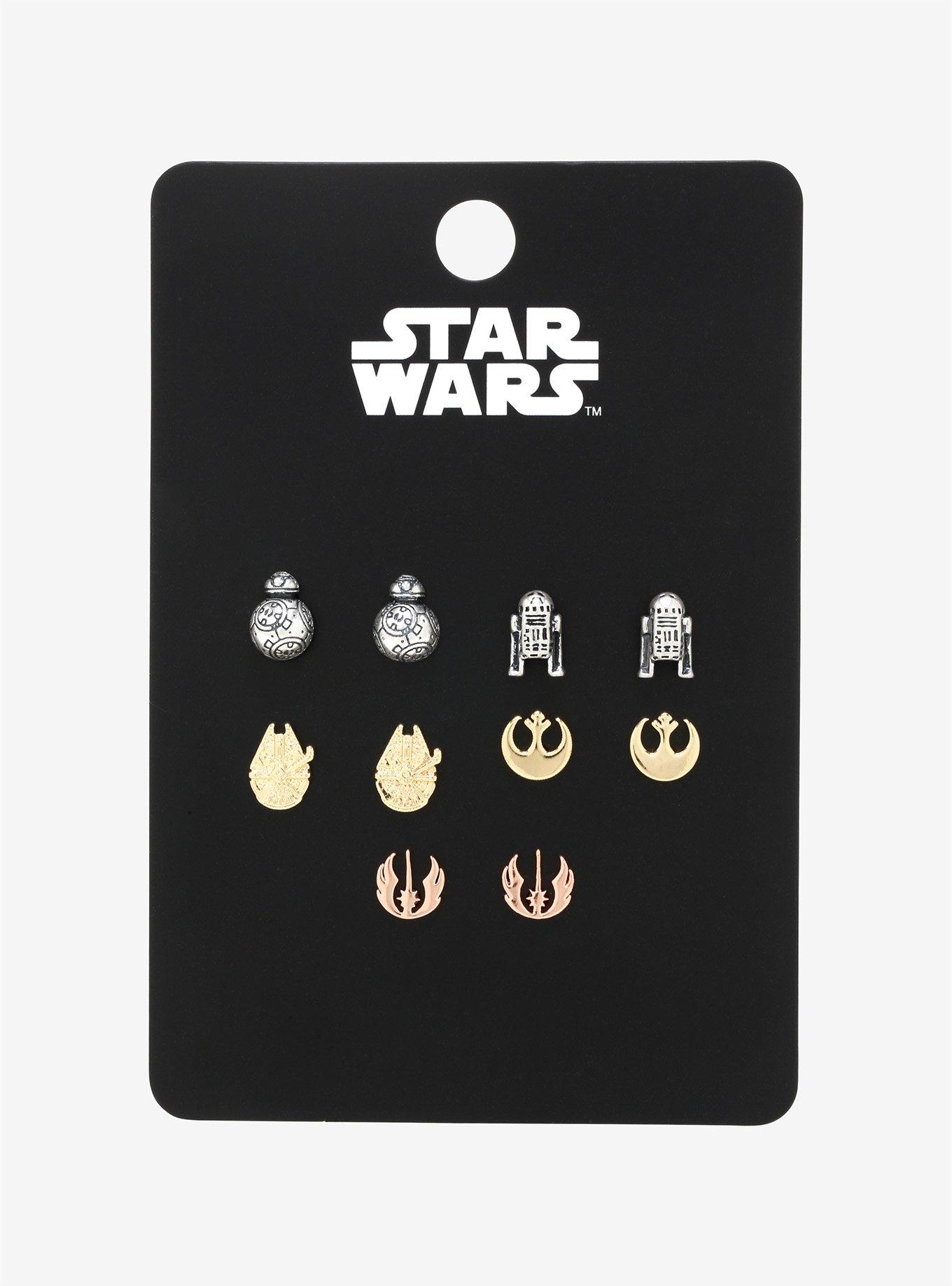 Star Wars Light Side Earring Set, , alternate