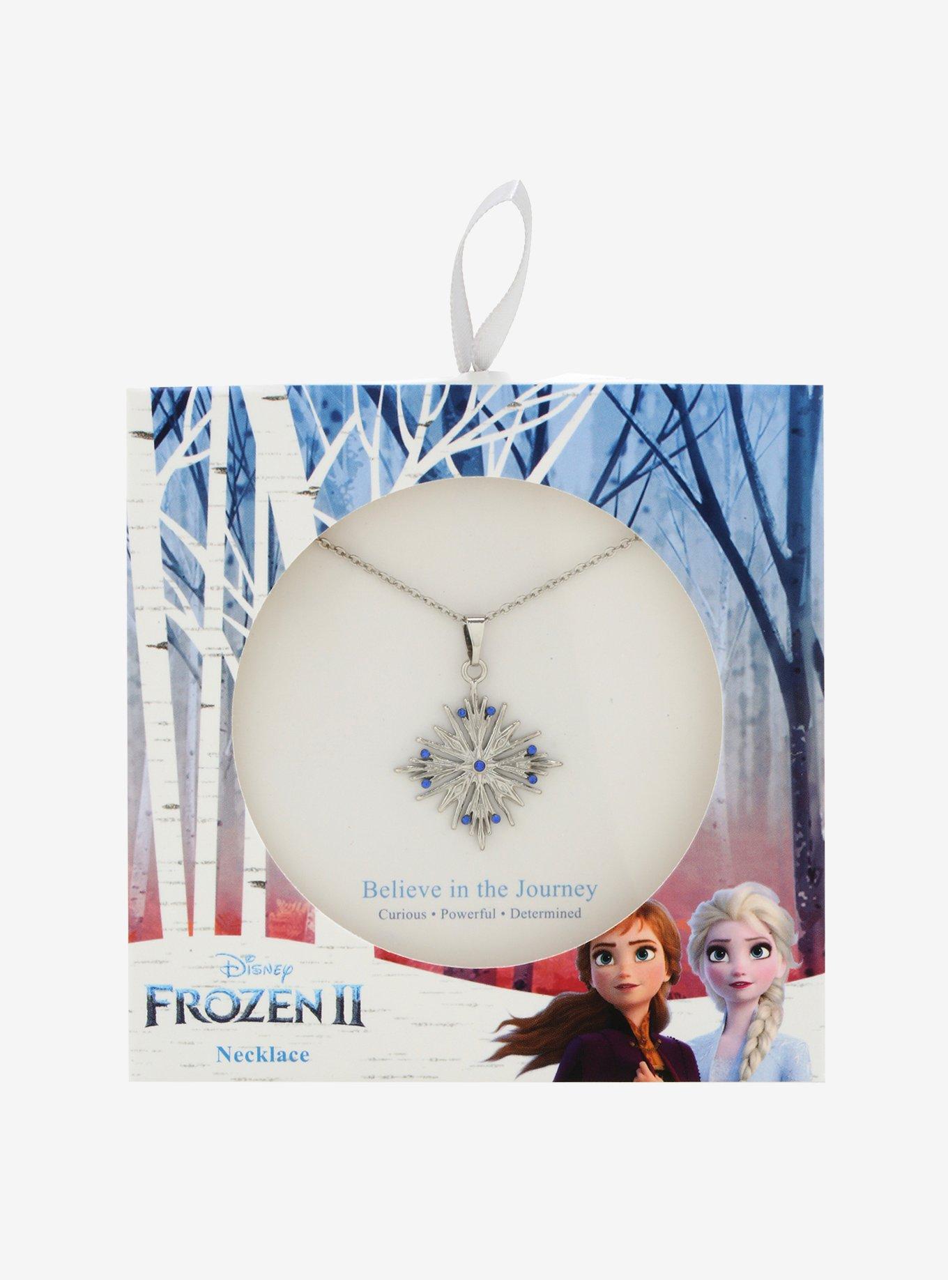 Her Universe Disney Frozen 2 Snowflake Dainty Necklace, , alternate