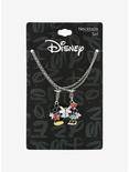 Disney Mickey Mouse & Minnie Mouse Kissing Necklace Set, , alternate