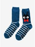 Studio Ghibli Kiki's Delivery Service Jiji Fuzzy Crew Socks, , alternate