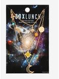 Gold Solar System Stationed Stone Necklace Set - BoxLunch Exclusive, , alternate