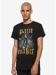 New Japan Pro-Wrestling Chris Jericho Pain Maker T-Shirt, GOLD, alternate