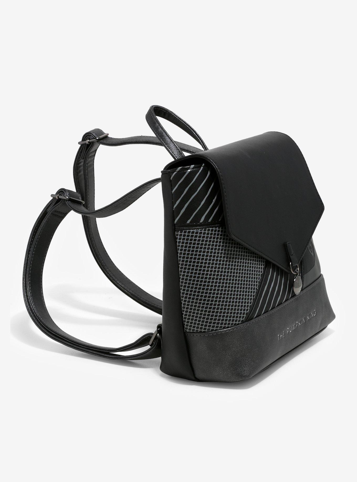 Loungefly Disney The Nightmare Before Christmas Pumpkin King Panel Mini Backpack, , alternate