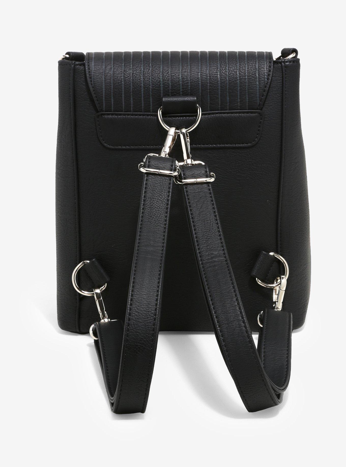 Loungefly Disney The Nightmare Before Christmas Jack Skellington Convertible Mini Backpack, , alternate