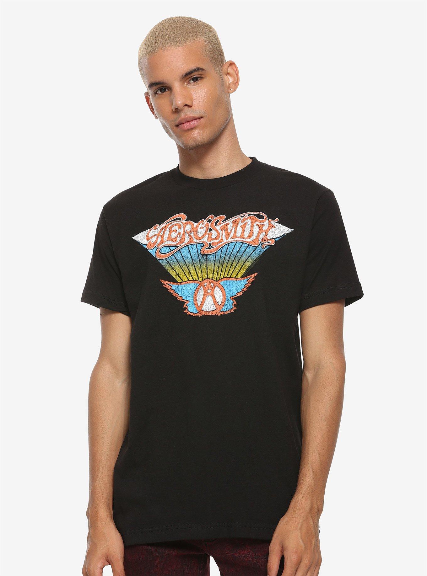 Aerosmith Wings Logo T-Shirt, , alternate