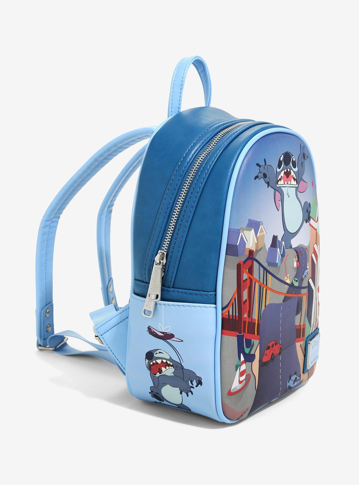 Loungefly Disney Lilo & Stitch Badness Level Mini Backpack - BoxLunch Exclusive, , alternate