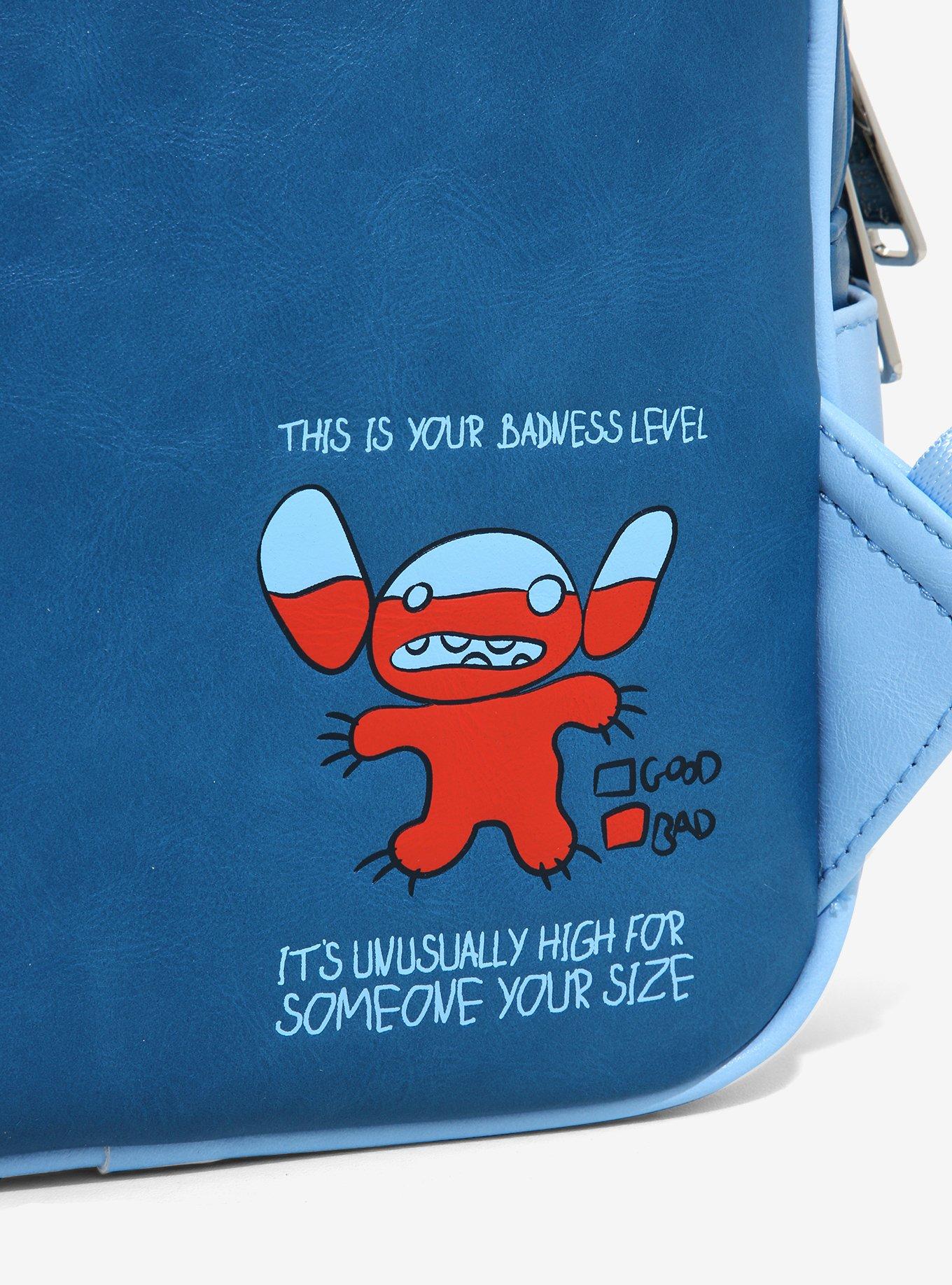 Loungefly Disney Lilo & Stitch Badness Level Mini Backpack - BoxLunch Exclusive, , alternate