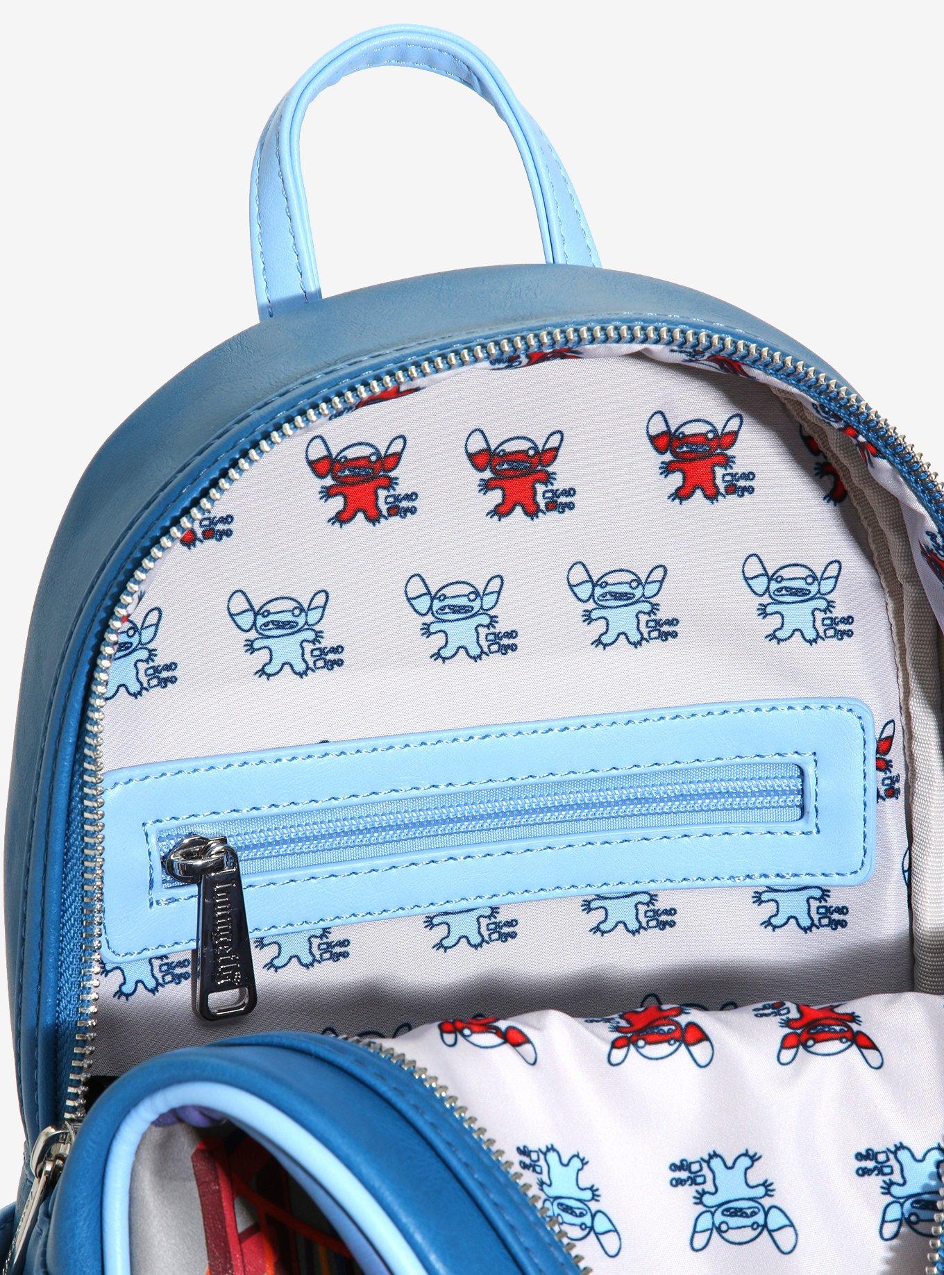 Loungefly Disney Lilo & Stitch Badness Level Mini Backpack - BoxLunch Exclusive, , alternate