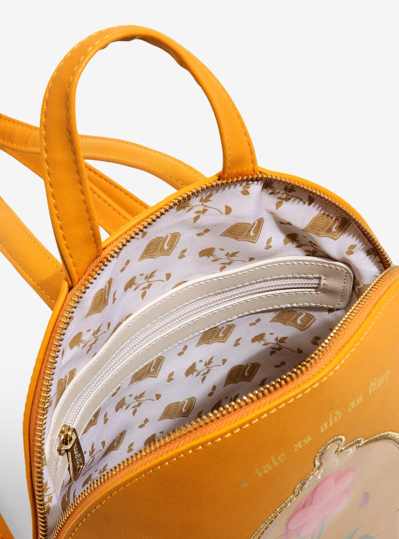 Loungefly Disney Beauty and the Beast Rose Mini Backpack - BoxLunch Exclusive, , alternate