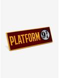 Harry Potter Platform 9 3/4 Resin Desk Sign, , alternate
