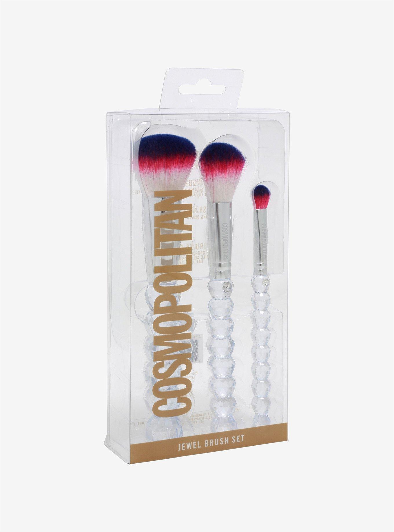 Cosmopolitan Jewel Makeup Brush Set, , alternate