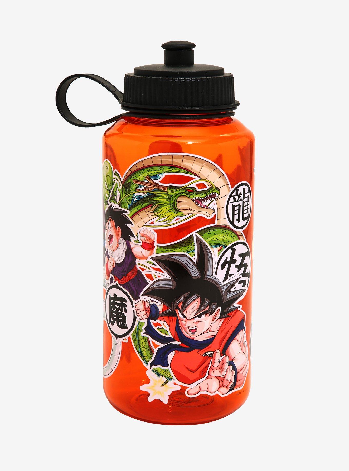 Dragon Ball Z Character Stickers Water Bottle - BoxLunch Exclusive, , alternate