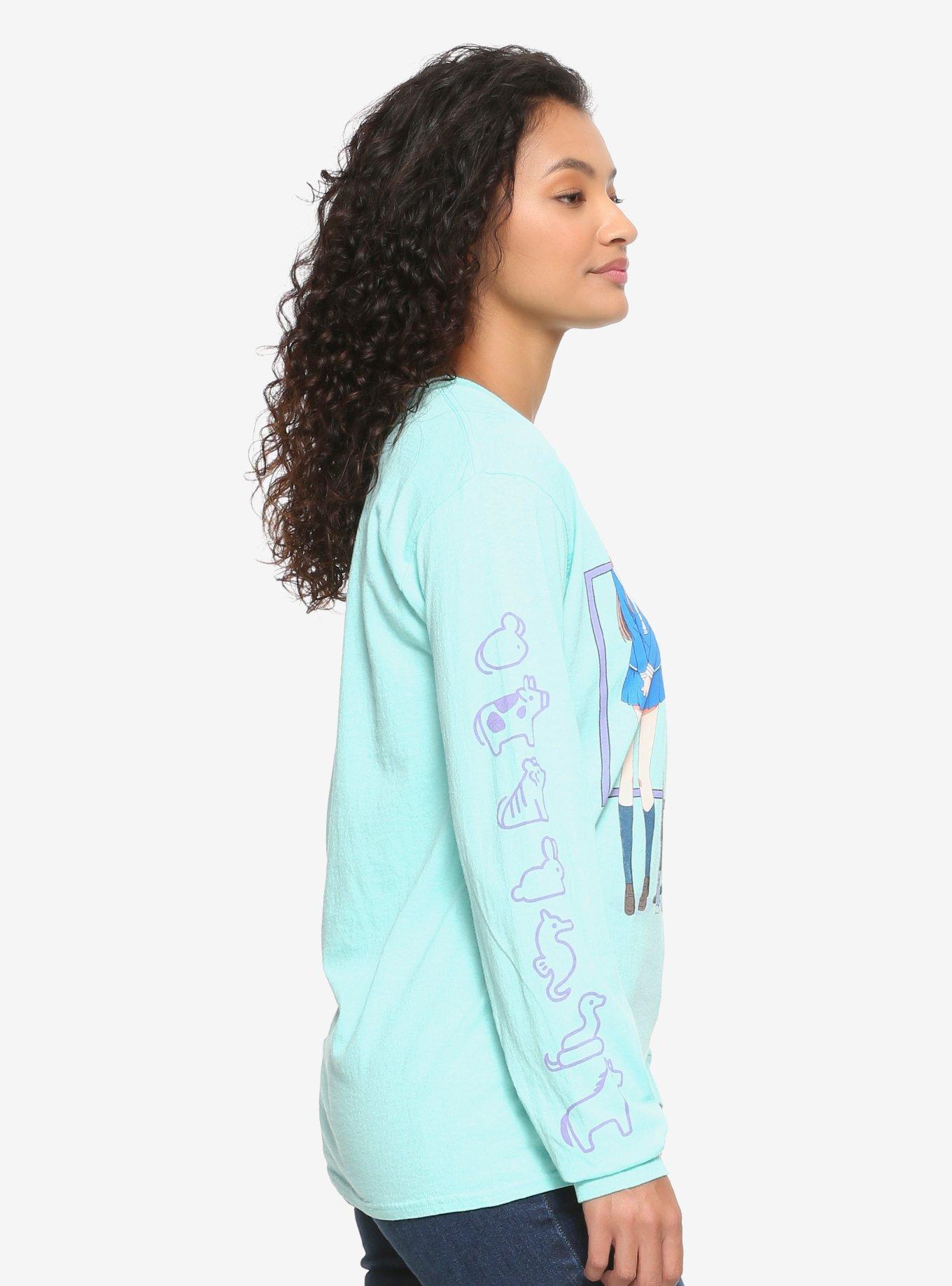 Fruits Basket Zodiac Animals Women's Long Sleeve T-Shirt - BoxLunch Exclusive, BLUE, alternate