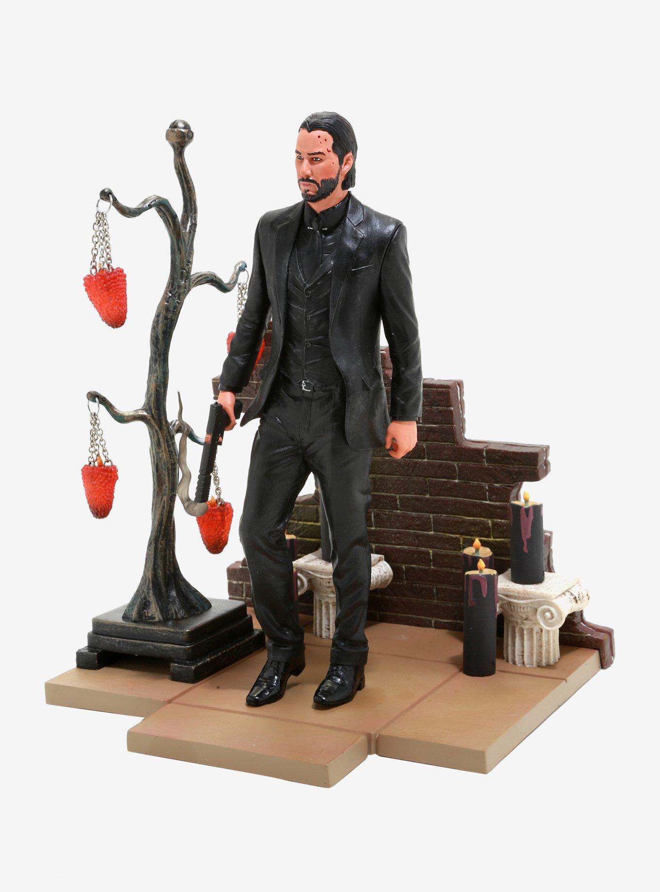 Diamond Select Toys John Wick: Chapter 2 Gallery John Wick PVC Diorama Collectible Figure, , alternate