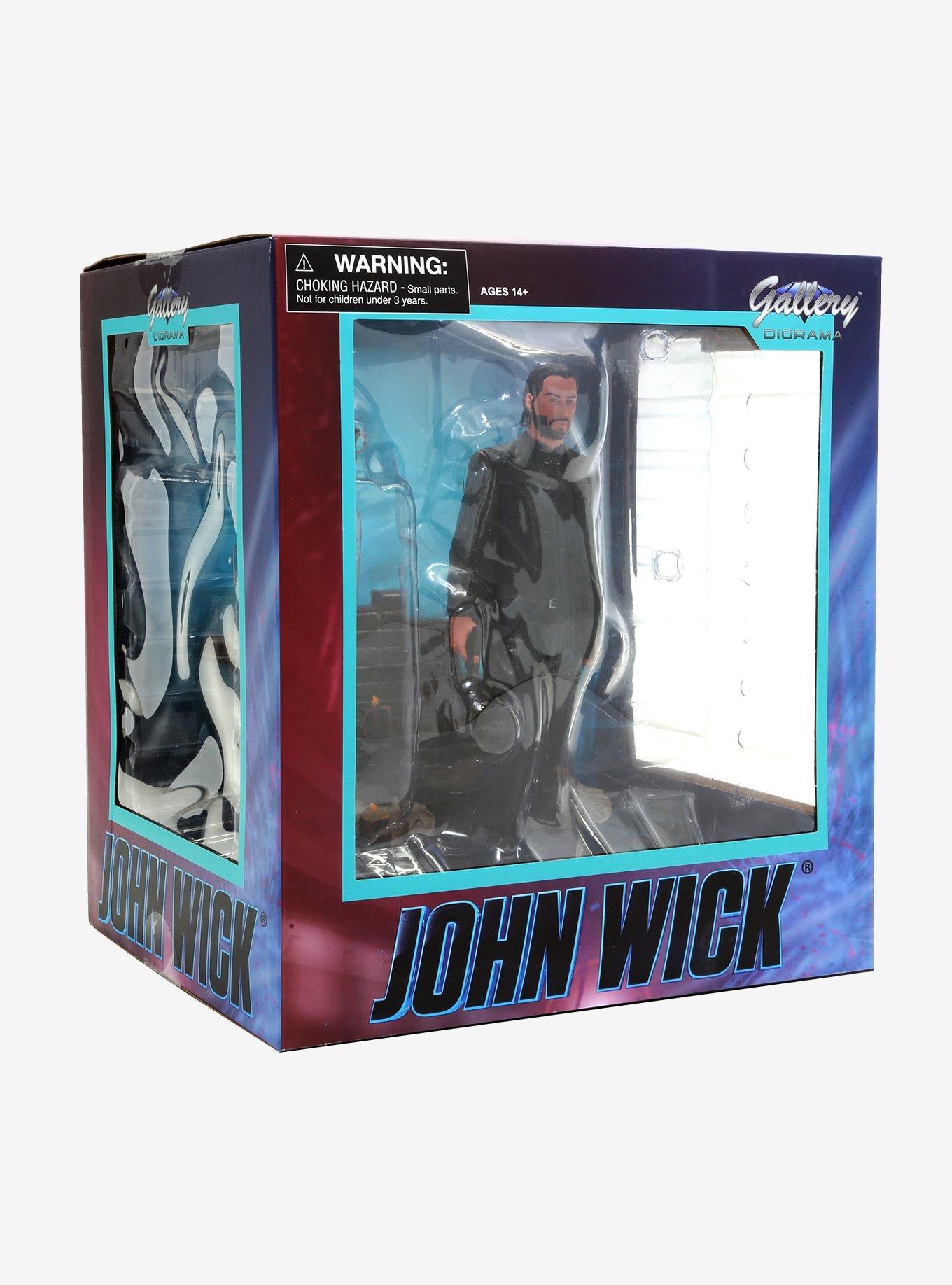 Diamond Select Toys John Wick: Chapter 2 Gallery John Wick PVC Diorama Collectible Figure, , alternate