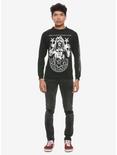 Rob Zombie Devil Man Long-Sleeve T-Shirt, BLACK, alternate