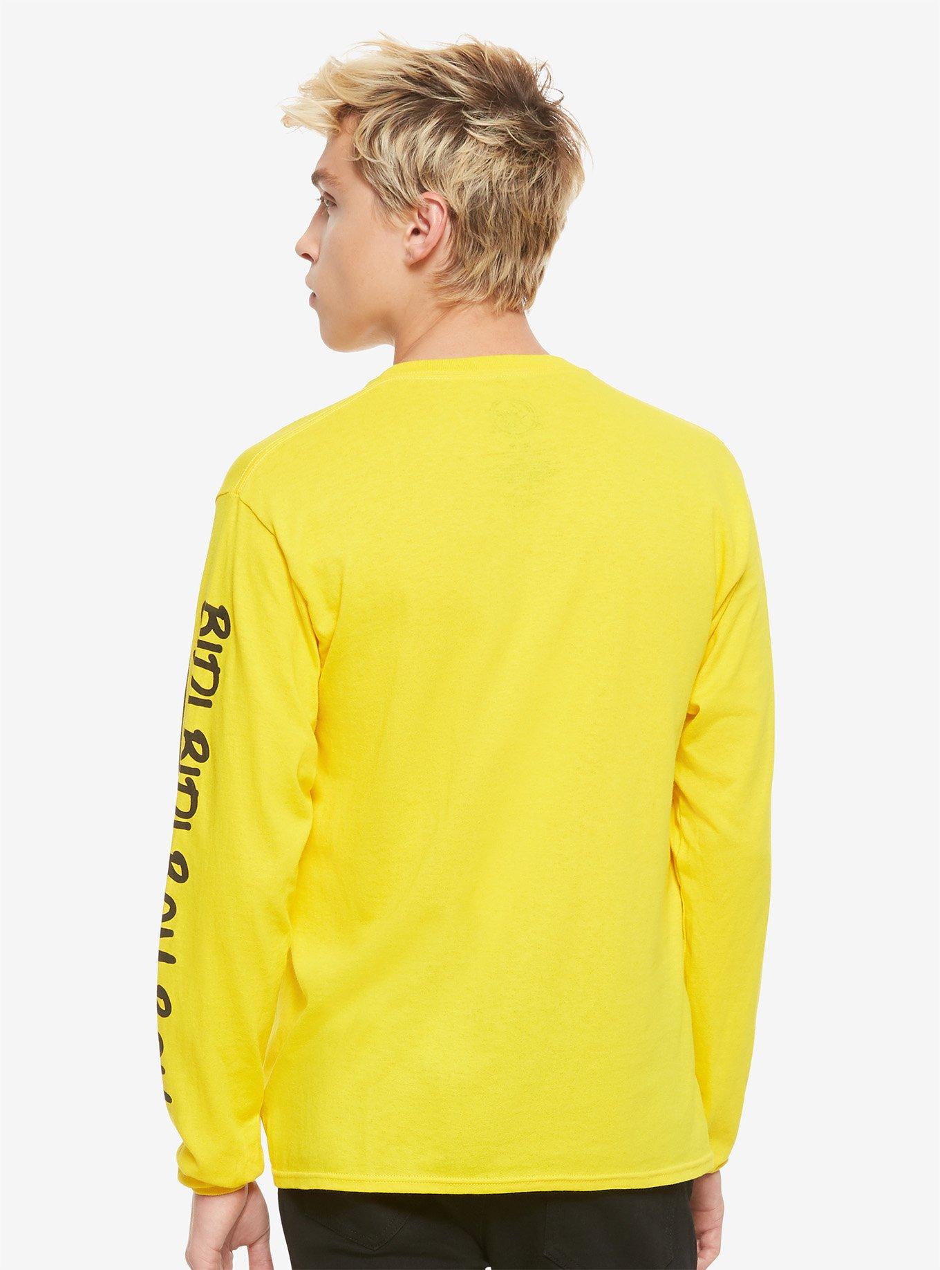 Selena Song Titles Long-Sleeve T-Shirt, YELLOW, alternate