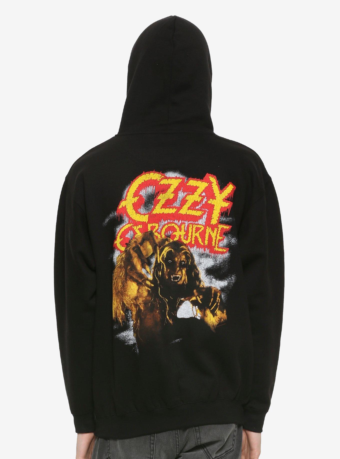 Ozzy Osbourne Werewolf Hoodie, BLACK, alternate