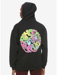 Prince And The Revolution Colorful Logo Hoodie, BLACK, alternate