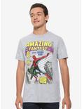 Marvel Spider-Man First Comic Book Cover T-Shirt, MULTI, alternate