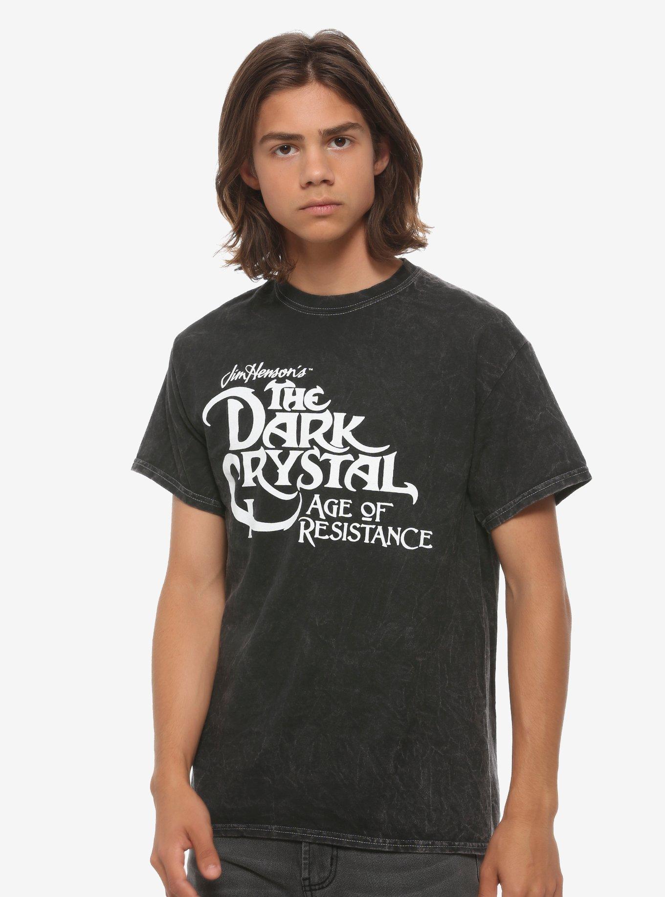 The Dark Crystal: Age Of Resistance Washed Logo T-Shirt, WHITE, alternate