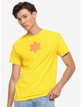 Disney A Goofy Movie Powerline Yellow Logo T-Shirt, YELLOW, alternate