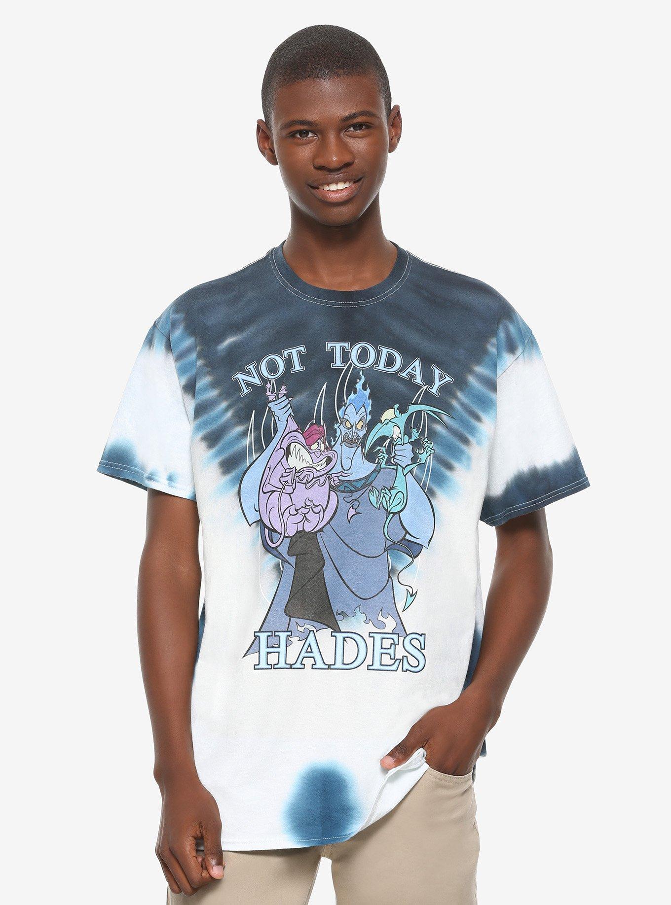 Disney Hercules Not Today Hades Tie-Dye T-Shirt, MULTI, alternate