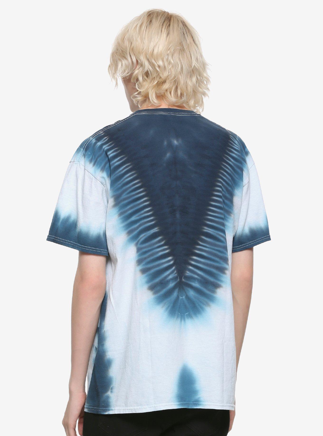 Disney Lilo & Stitch Handstand Tie-Dye T-Shirt, BLUE, alternate