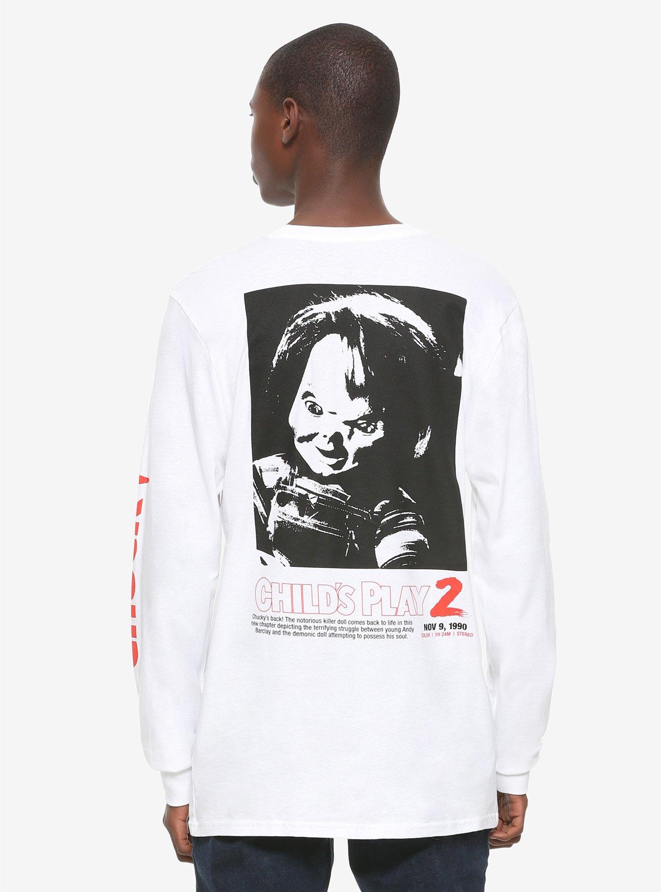 Child's Play 2 Chucky's Back Long-Sleeve T-Shirt, MULTI, alternate