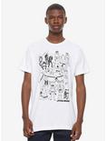 Star Wars Cantina Doodle T-Shirt, BLACK, alternate