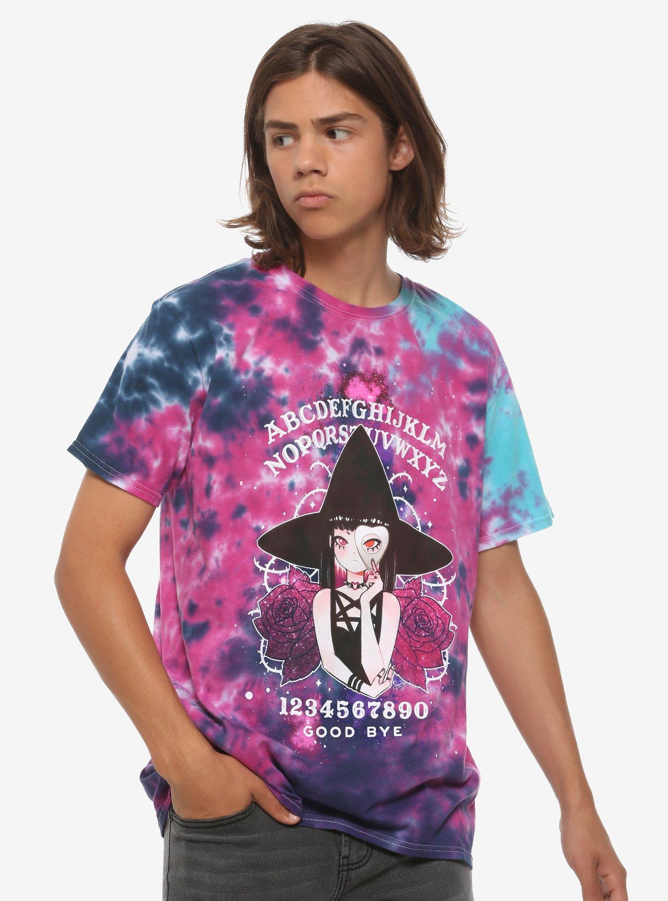 Anime Witch Tie-Dye T-Shirt Hot Topic Exclusive, , alternate