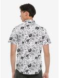 Watch Your Back Button-Up By Obinsun Hot Topic Exclusive, MULTI, alternate