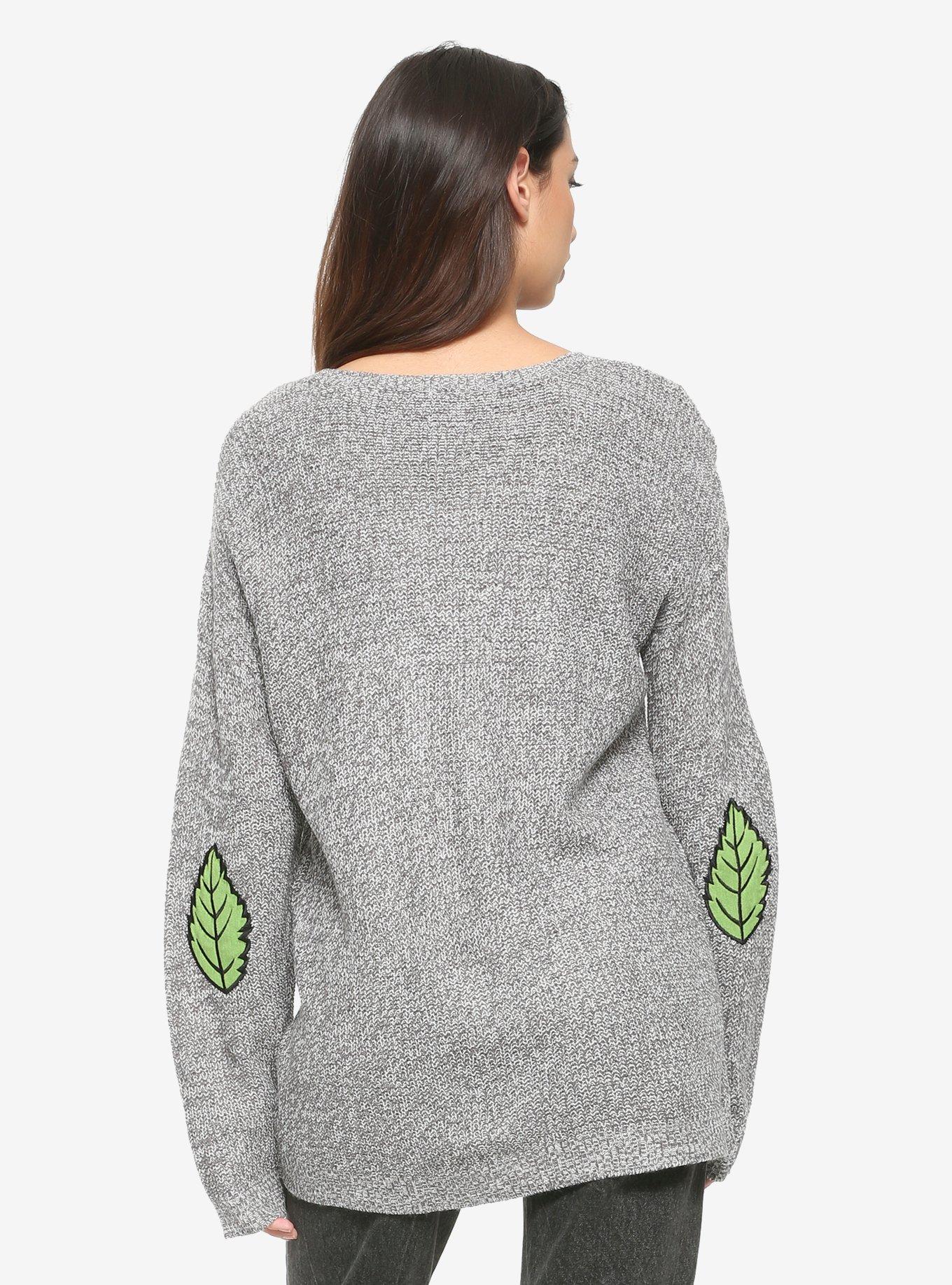 Her Universe Studio Ghibli My Neighbor Totoro Elbow Patch Sweater, MULTI, alternate