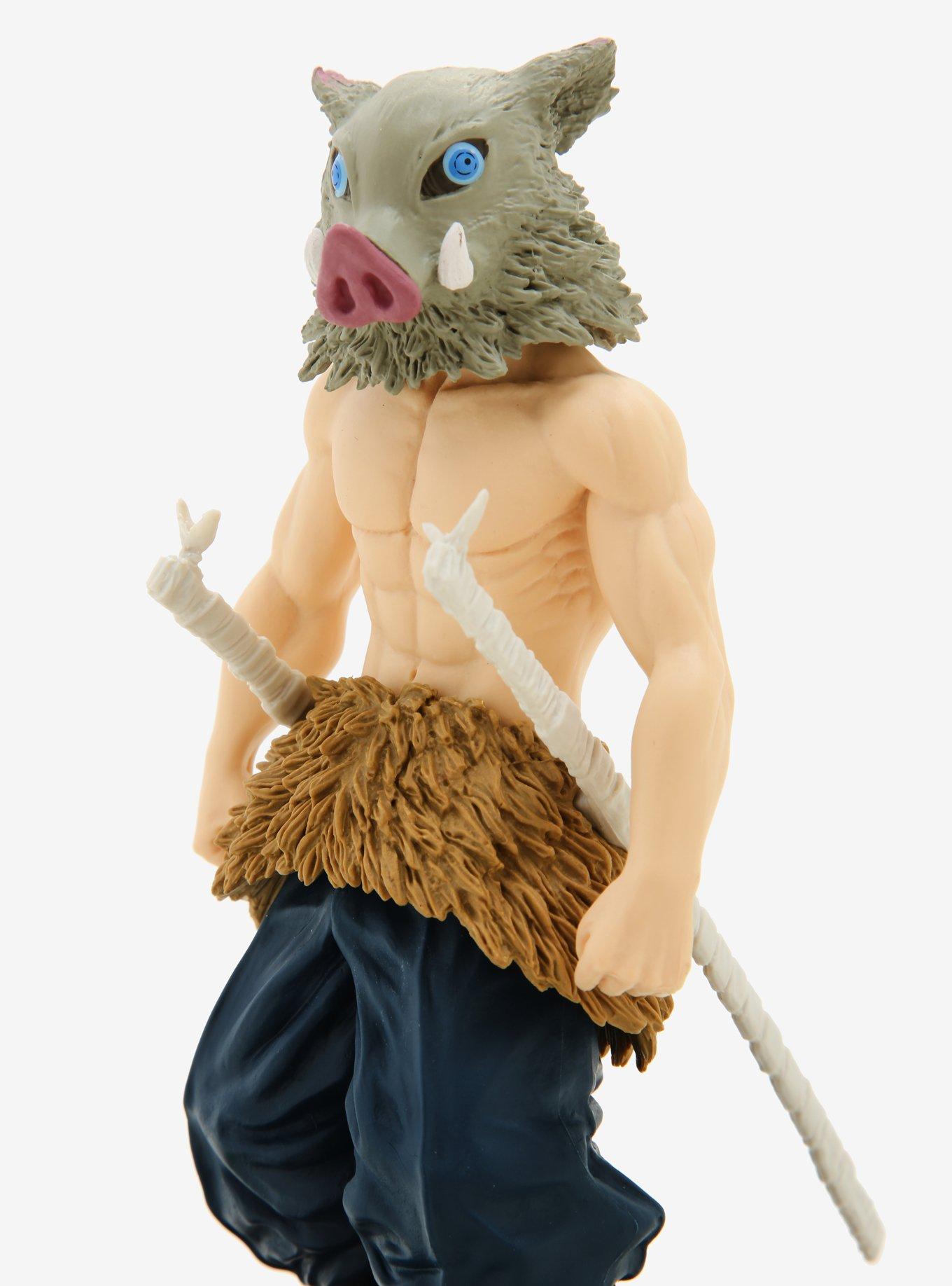 Banpresto Demon Slayer: Kimetsu no Yaiba Inosuke Hashibira Volume 4 Collectible Figure (Version B), , alternate
