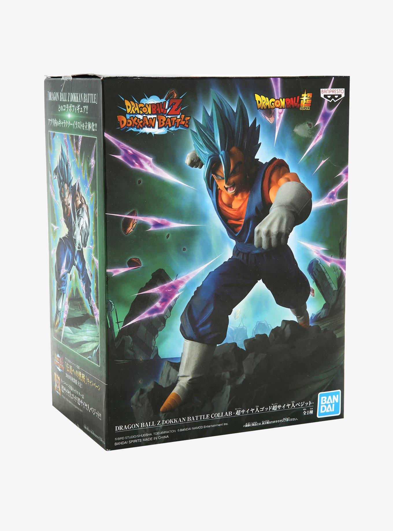 Banpresto Dragon Ball Z: Dokkan Battle Collab Super Saiyan God Super Saiyan Vegito Collectible Figure, , alternate