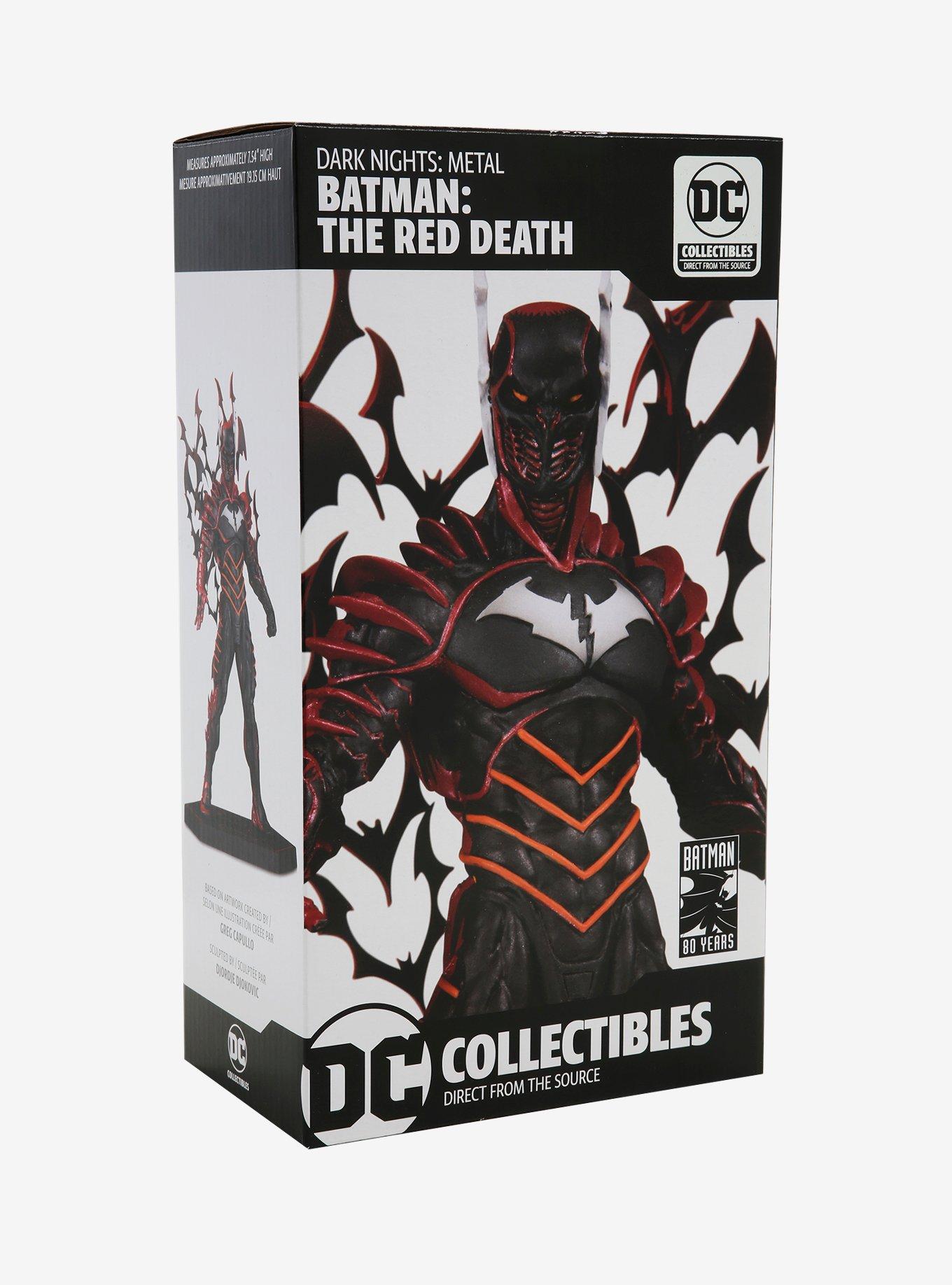 DC Collectibles Dark Nights: Metal Batman 80th Anniversary The Red Death Statue, , alternate