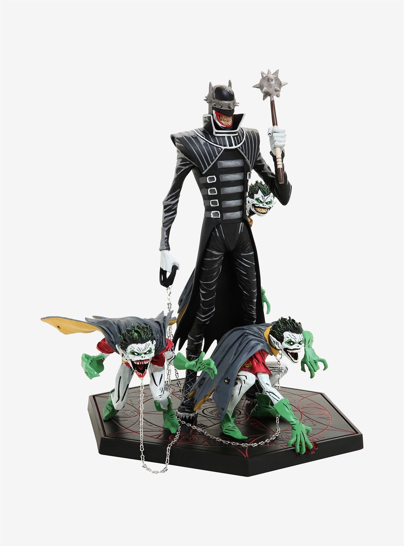 DC Comics Dark Knights: Metal The Batman Who Laughs & Robin Minions Deluxe Statue, , alternate