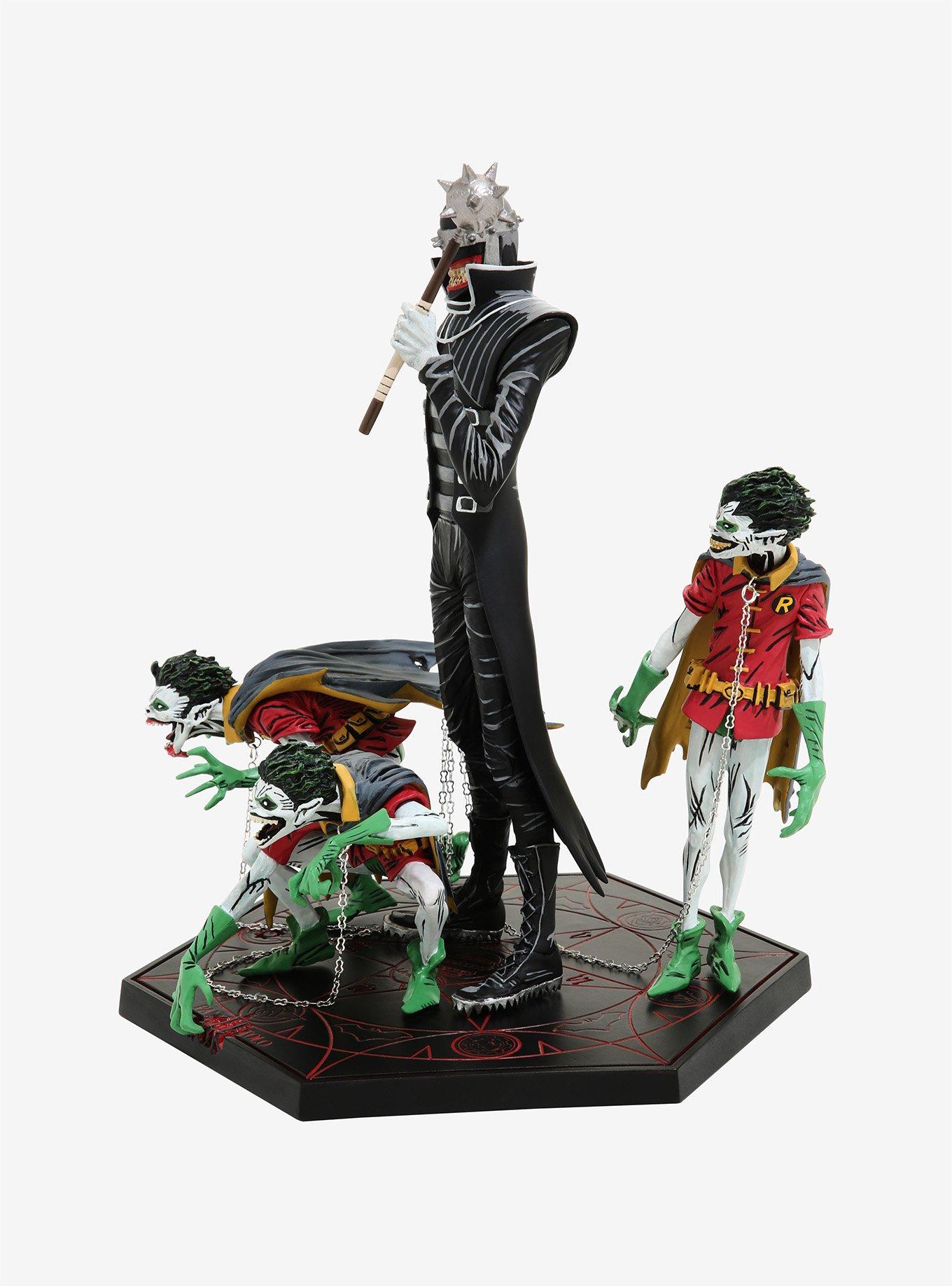 DC Comics Dark Knights: Metal The Batman Who Laughs & Robin Minions Deluxe Statue, , alternate