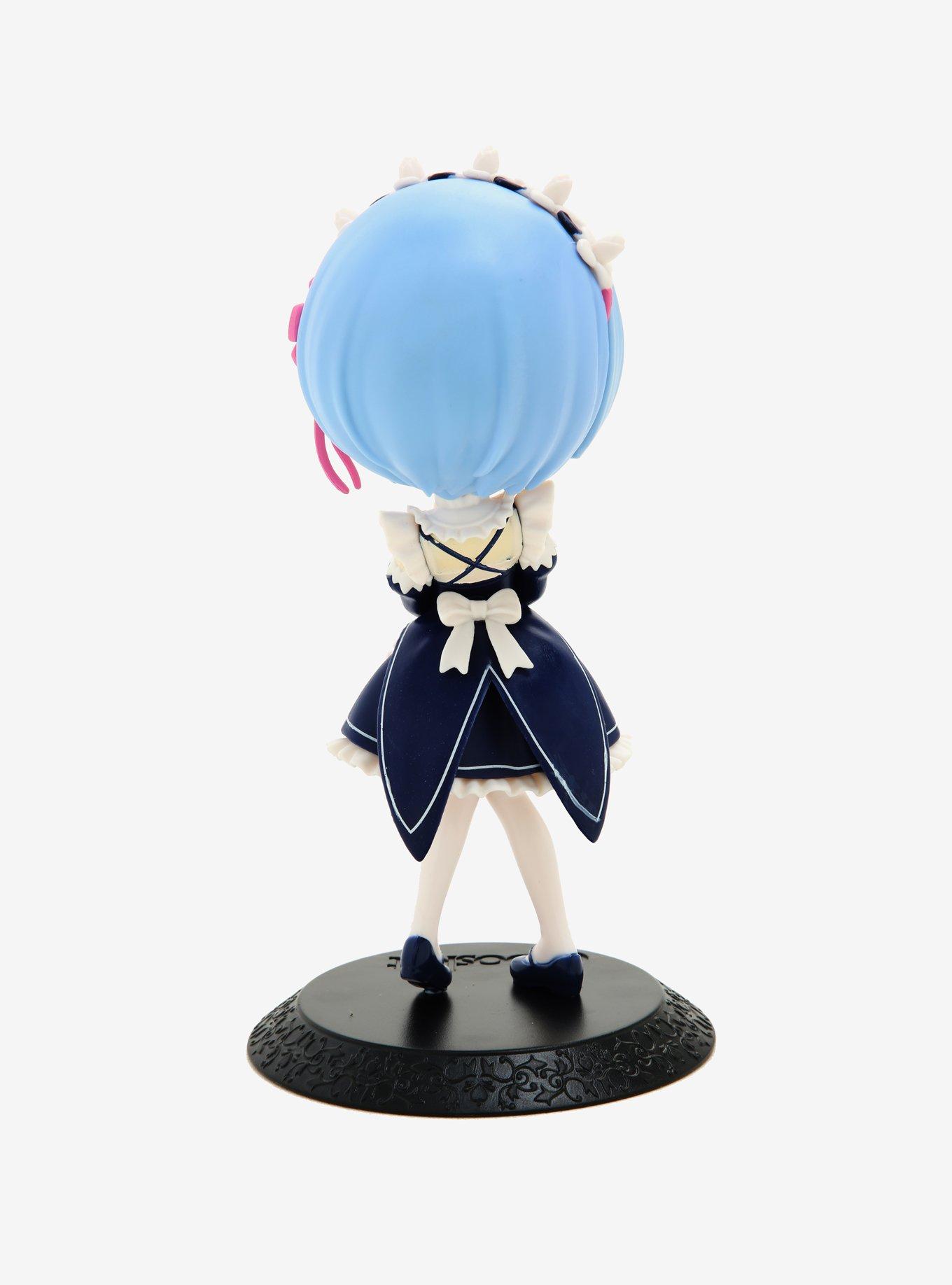 Banpresto Re:ZERO Starting Life in Another World Rem Q Posket Figure (Version B), , alternate