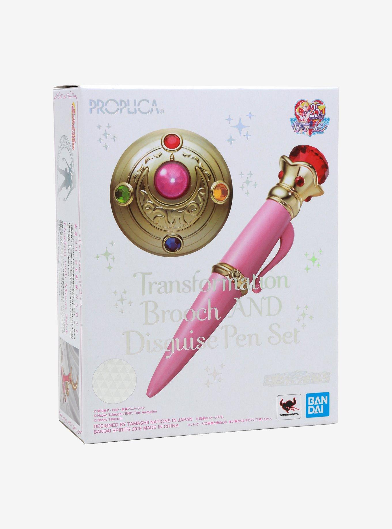 Proplica Sailor Moon Transformation Brooch & Disguise Pen Set, , alternate