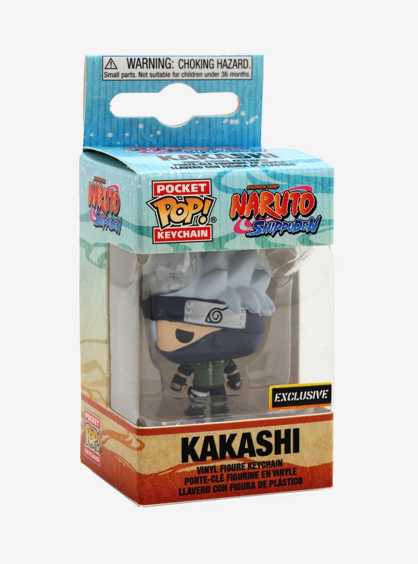 Funko Naruto Shippuden Pocket Pop! Kakashi Vinyl Key Chain Hot Topic Exclusive, , alternate