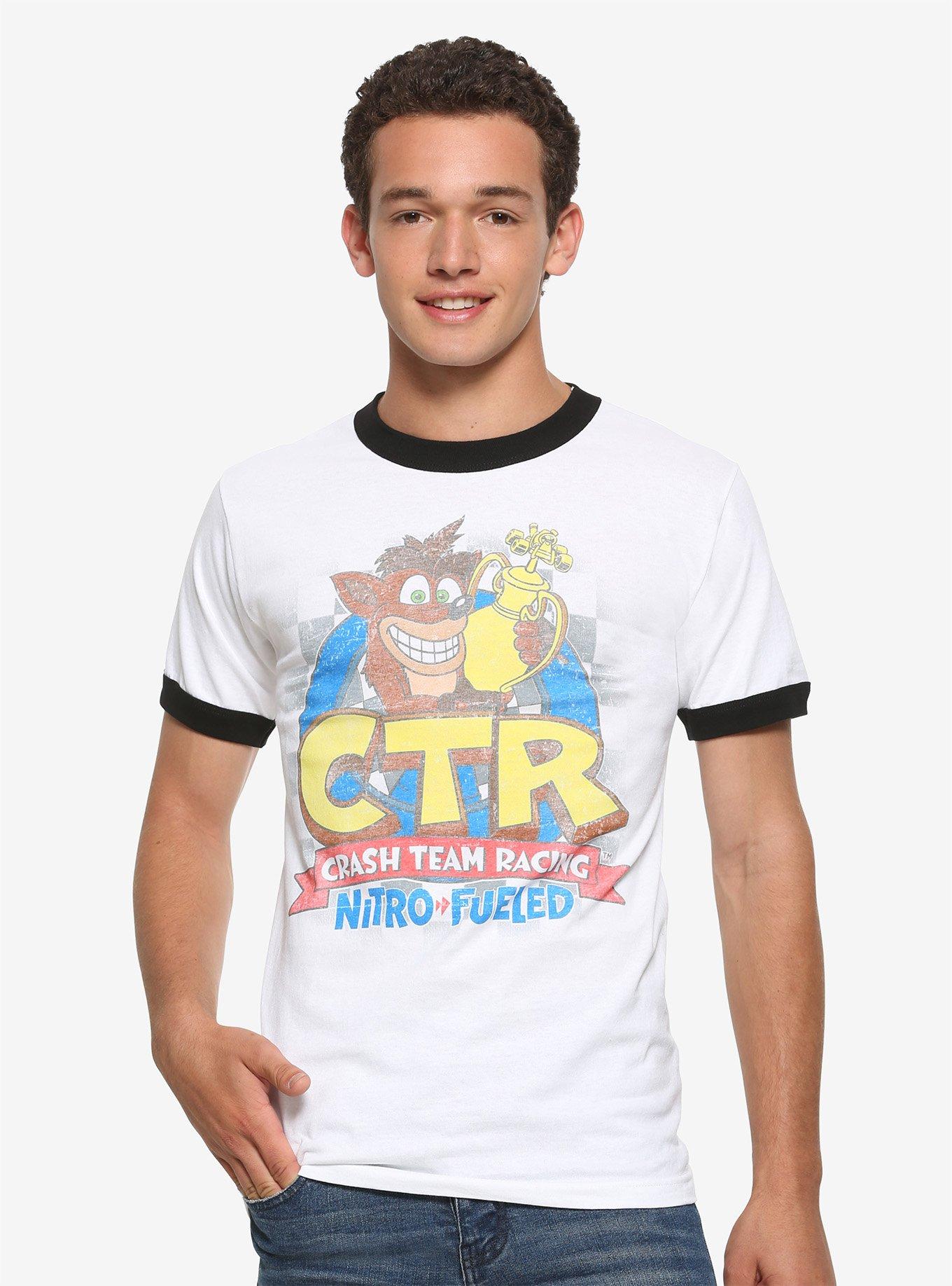 Crash Team Racing Nitro-Fueled Trophy Ringer T-Shirt, , alternate