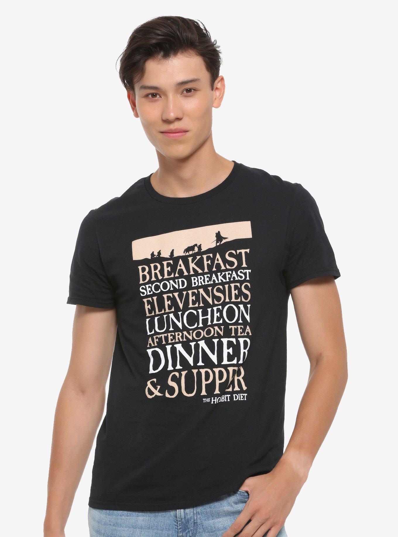 Lord Of The Rings Hobbit Diet T-Shirt, MULTI, alternate