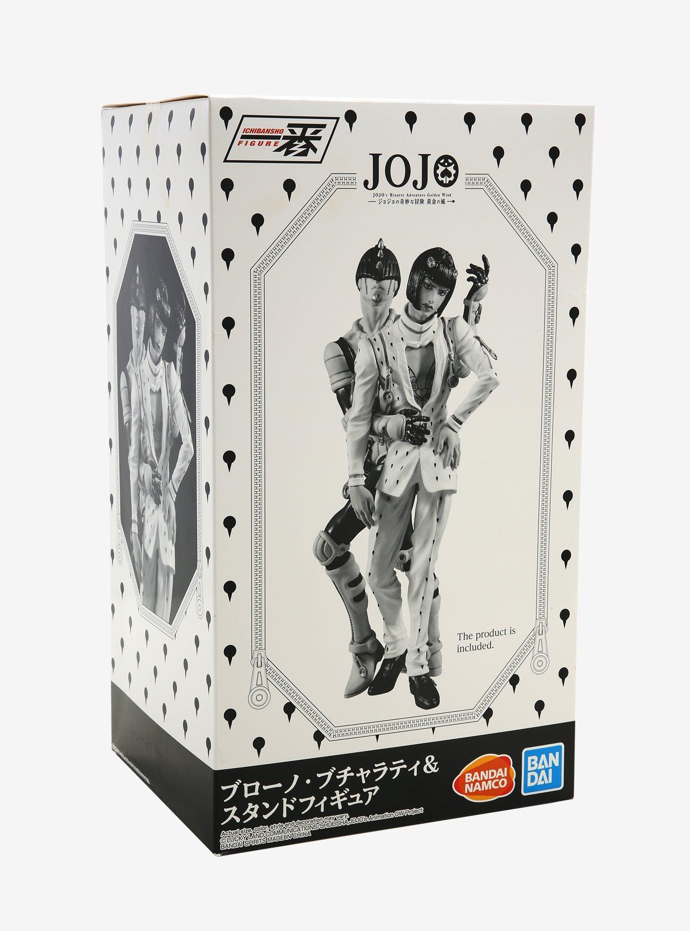 Bandai Spirits Jojo's Bizzare Adventure: Golden Wind Ichiban Kuji Bruno Buccellati & Sticky Fingers Collectible Figure, , alternate