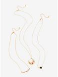 Sailor Moon Crescent Cat Layered Necklace Set - BoxLunch Exclusive, , alternate