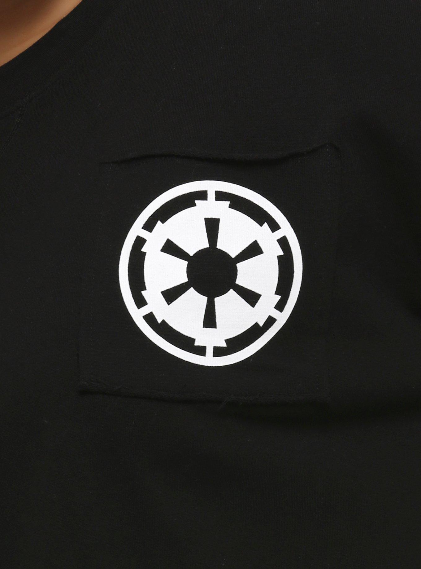 Her Universe Star Wars: The Rise Of Skywalker Empire Raw-Edge Athletic Jersey Plus Size, , alternate