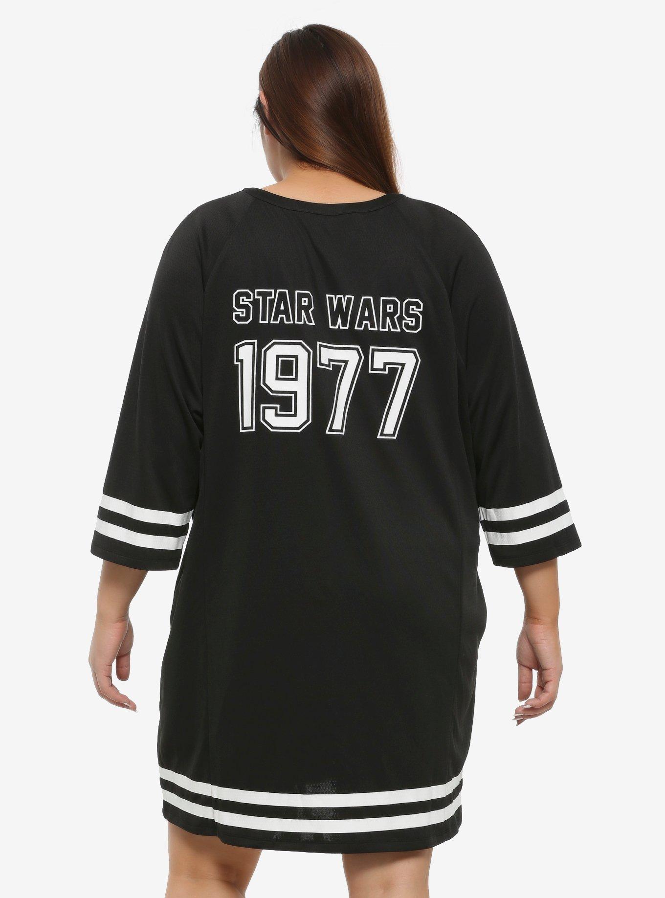 Her Universe Star Wars: The Rise Of Skywalker Stormtrooper Jersey Dress Plus Size, , alternate