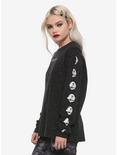 Her Universe Star Wars: The Rise Of Skywalker Death Star Moon Phases Long-Sleeve T-Shirt, MULTI, alternate