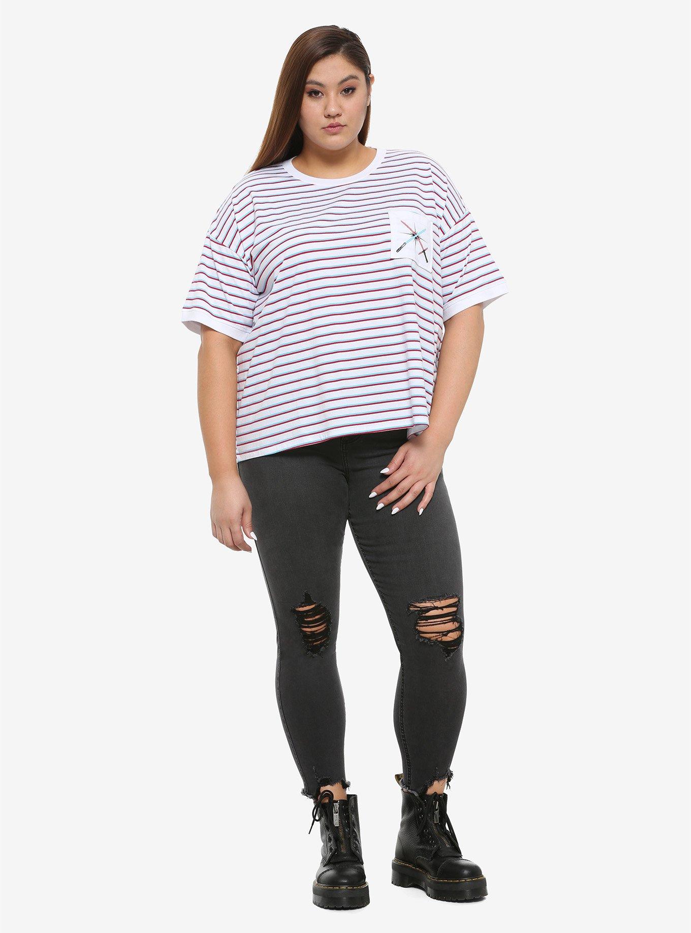 Star Wars: The Rise Of Skywalker Lightsaber Pocket T-Shirt Plus Size, , alternate